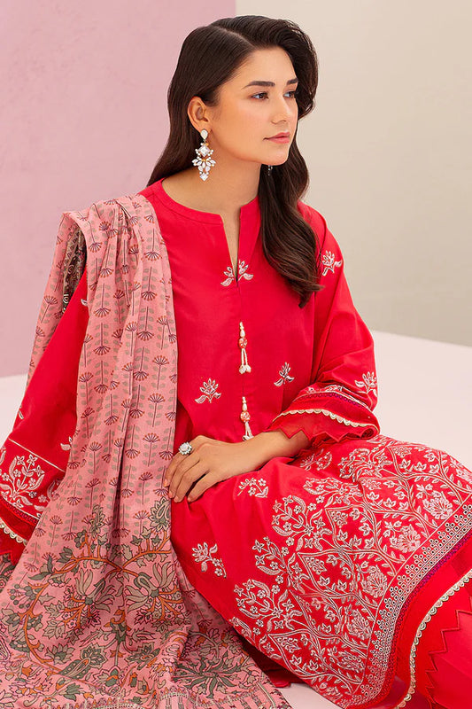 Embroidered Shirt Shalwar Dupatta - 0896