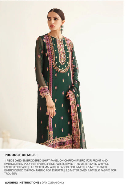 Embroidered Shirt Shalwar Dupatta - 0294