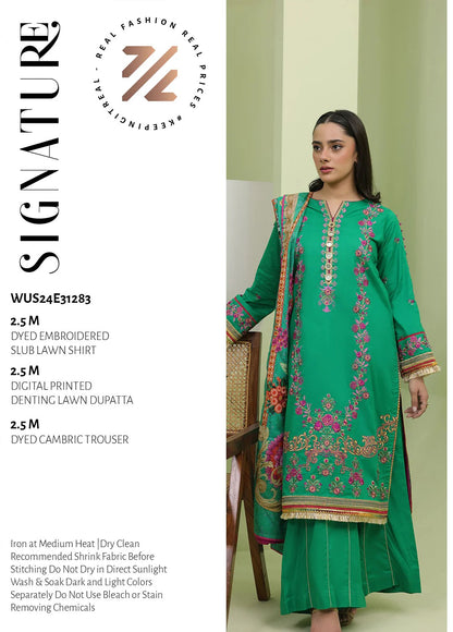 Embroidered Shirt Shalwar Dupatta - 1283